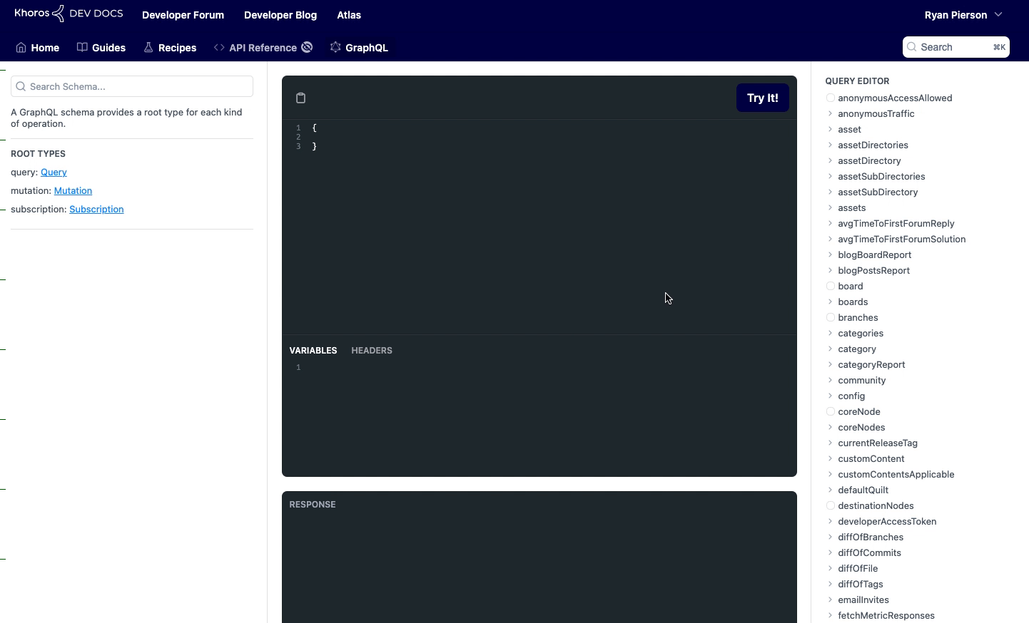 Query Editor demonstration