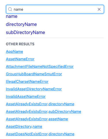 GraphQL search more results